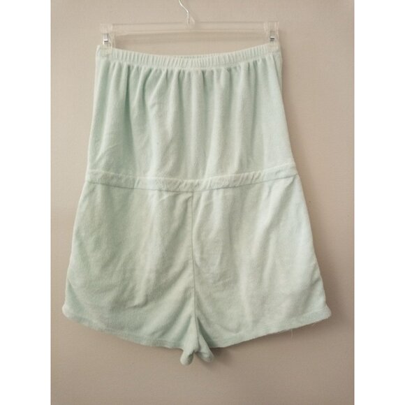 Vintage Look Juicy Couture Forever 21 Terry Cloth Women's Blue Short Rom… - Picture 5 of 7